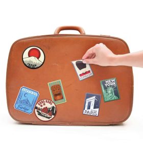 Luggage Label Vintage Luckies of London Gift