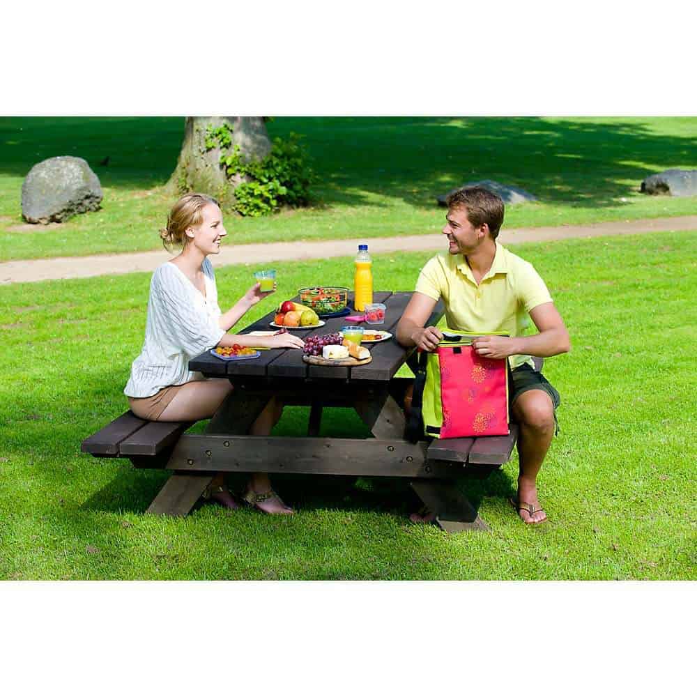 Campingaz Cooler 19 Liter Soft Cooler Bag Pink Daisy Cold