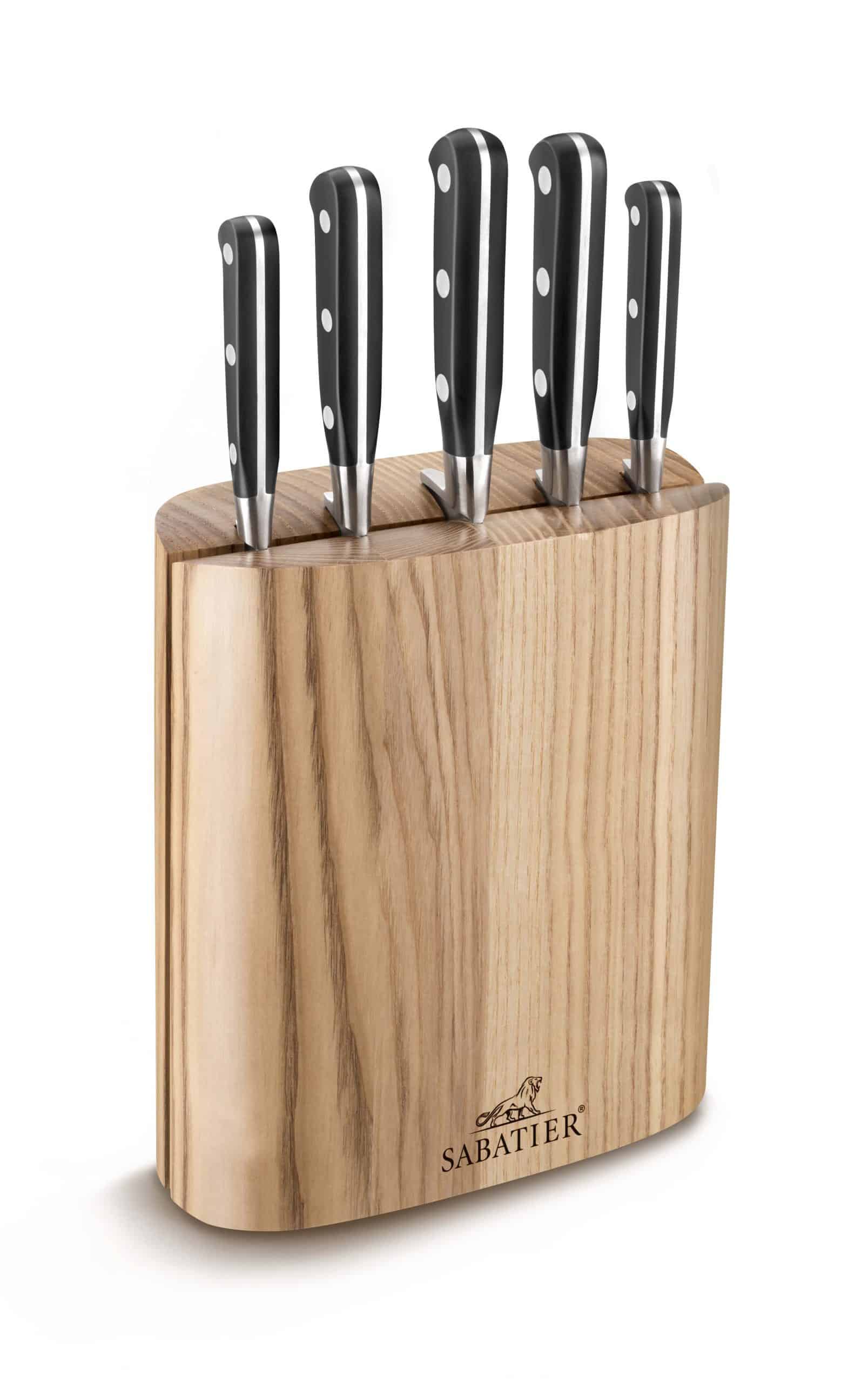 Fully Forged Kitchen Cooking Knives 2Lions Sabatier IDEAL