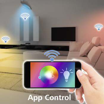 LED Bulb Smart Home WiFi HAMA E27 warm white