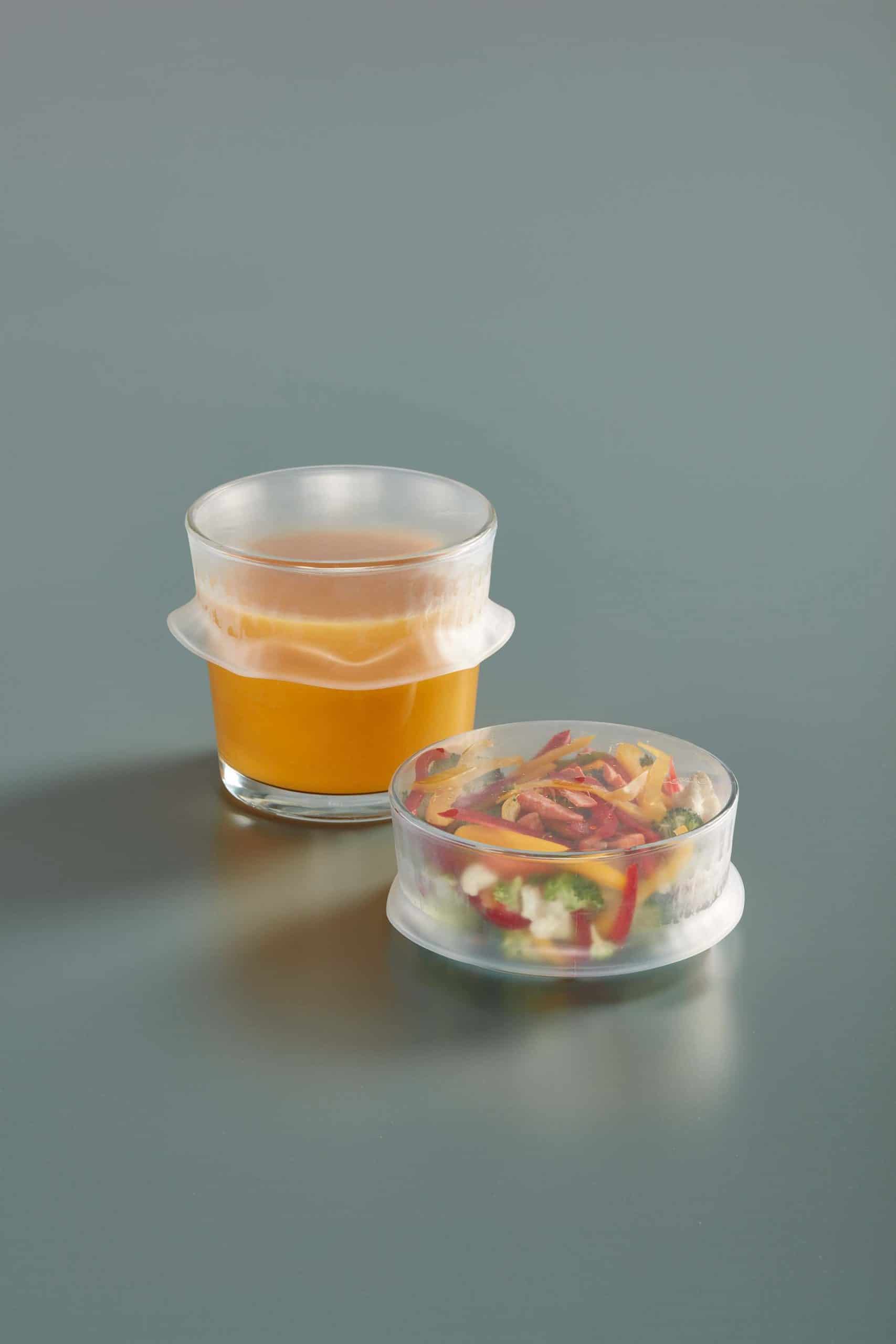 Healthy Reuse Bags Silicone Lids Kit Lekue