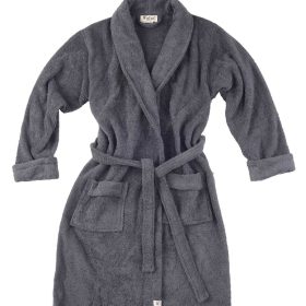 Bath Home Robe Cotton Comfortable Walra Anthracite