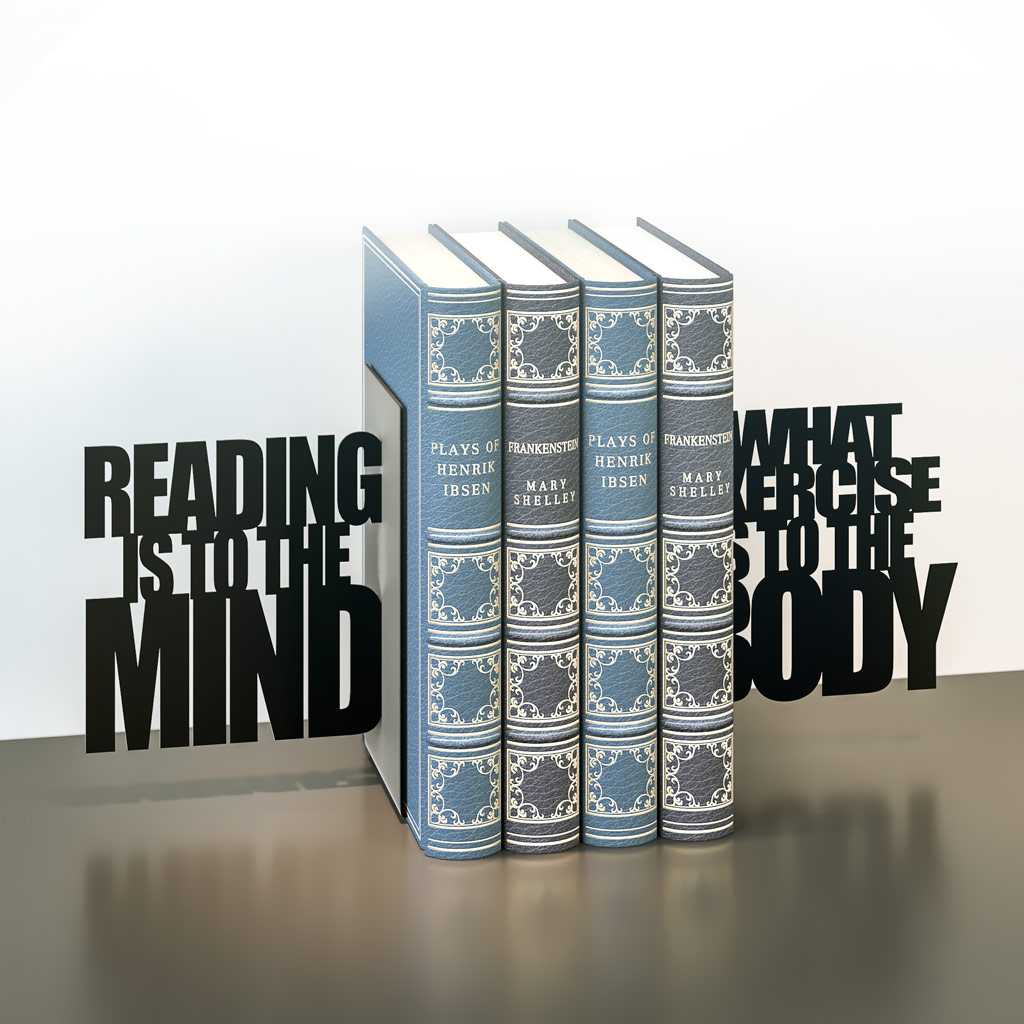 Books Bookshelf Bookend Reading Design Balvi Gift