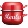 Mussel Enamel Pot Moules World of Flavours