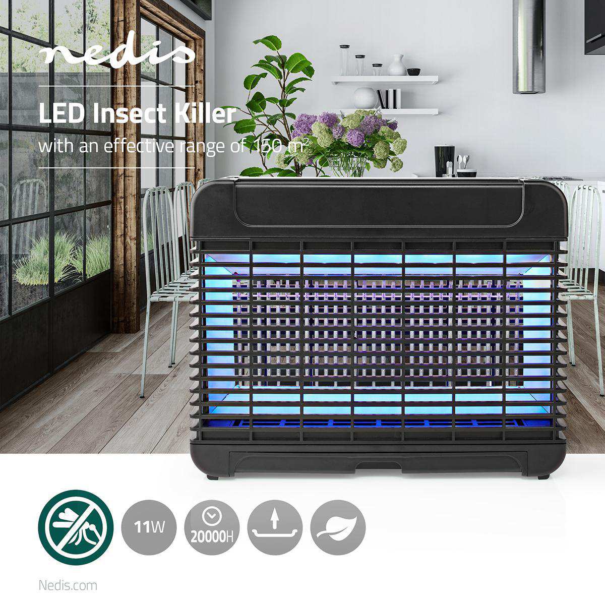 Mosquito Protection Insects Light Trap 11W Nedis