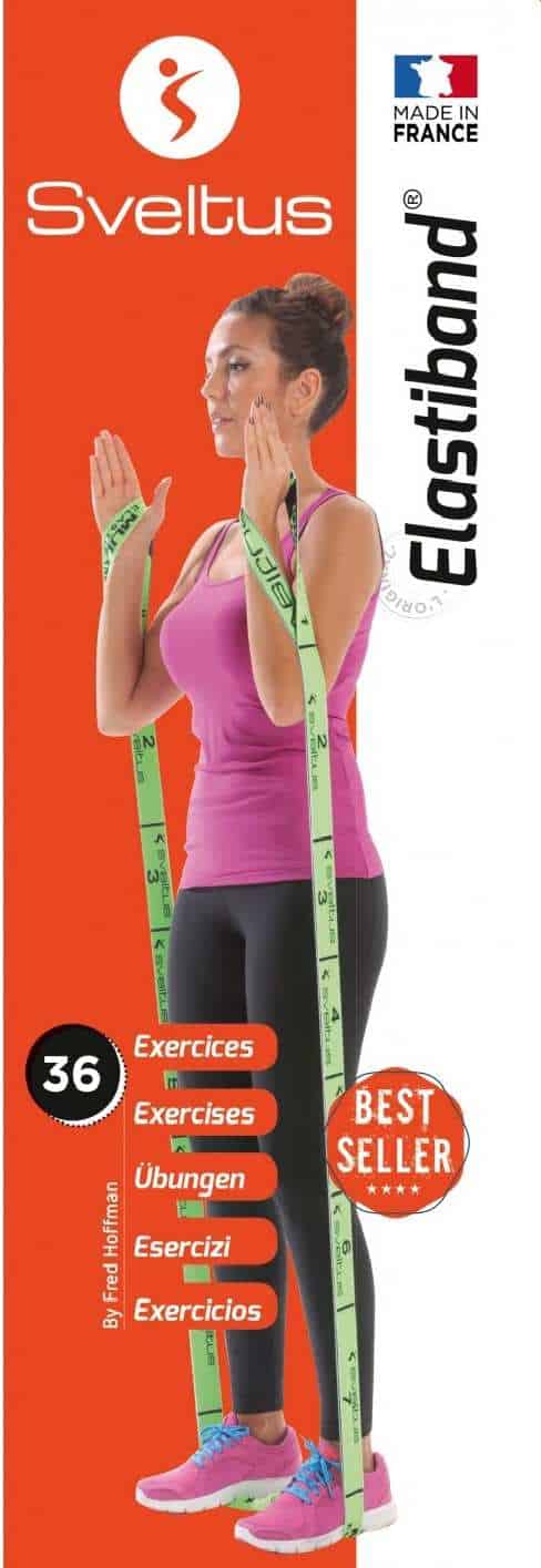 Elastiband Red 90cm Sveltus