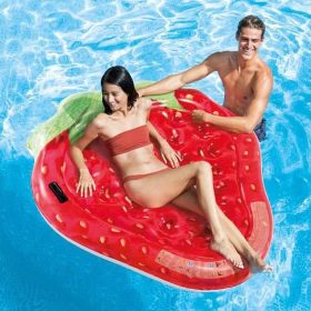 Airbed Floating Matrass Summer Beach Intex Strawberry
