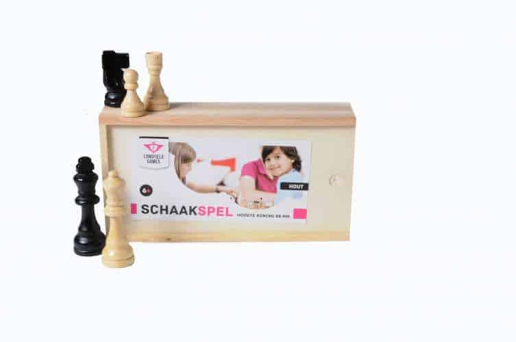 Wooden Chess Set Box Longfield Games