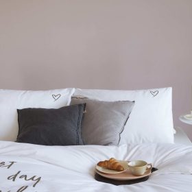 Duvet Cover Bed Linnen Size 200 Smile Love Walra