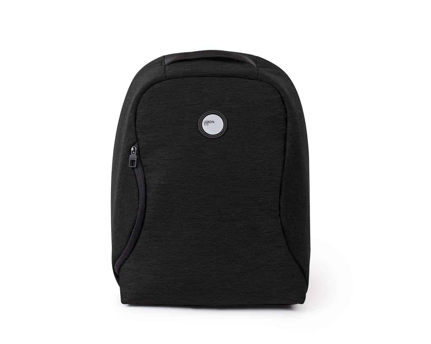 Antitheft Back Pack Simple Lexon Design EVE Black