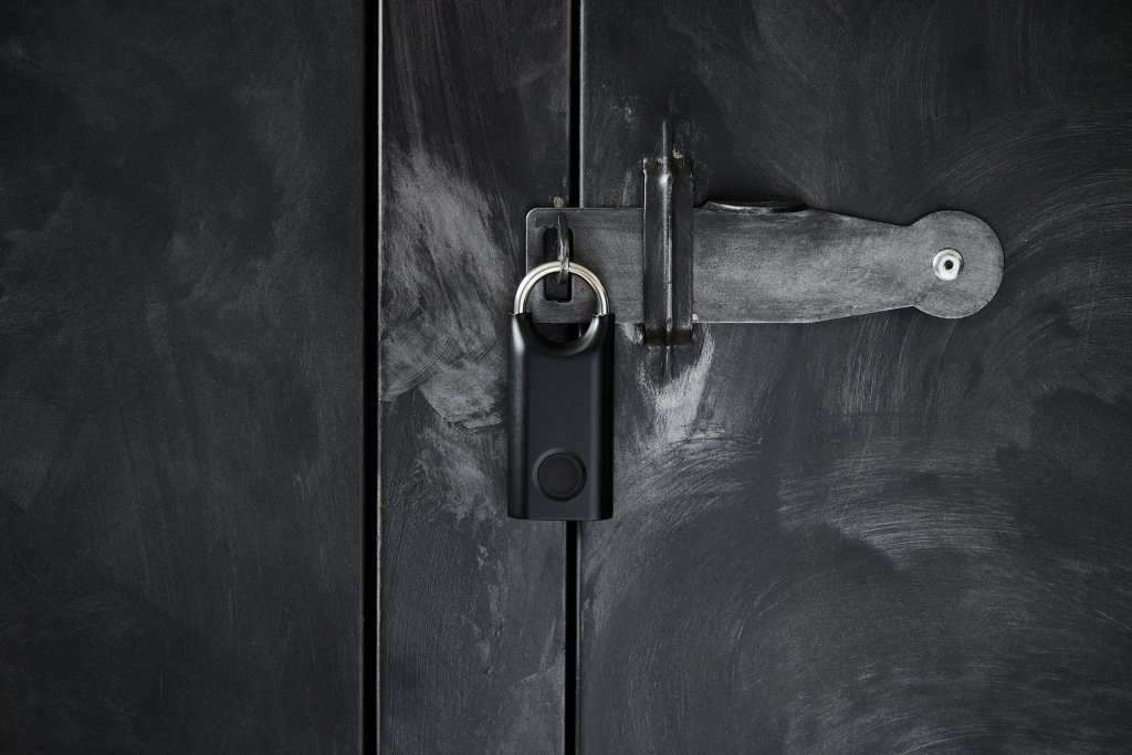 Lexon Design Nomaday Biometric Padlock