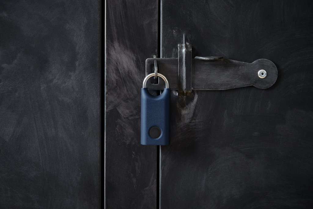 Lexon Design Nomaday Biometric Padlock