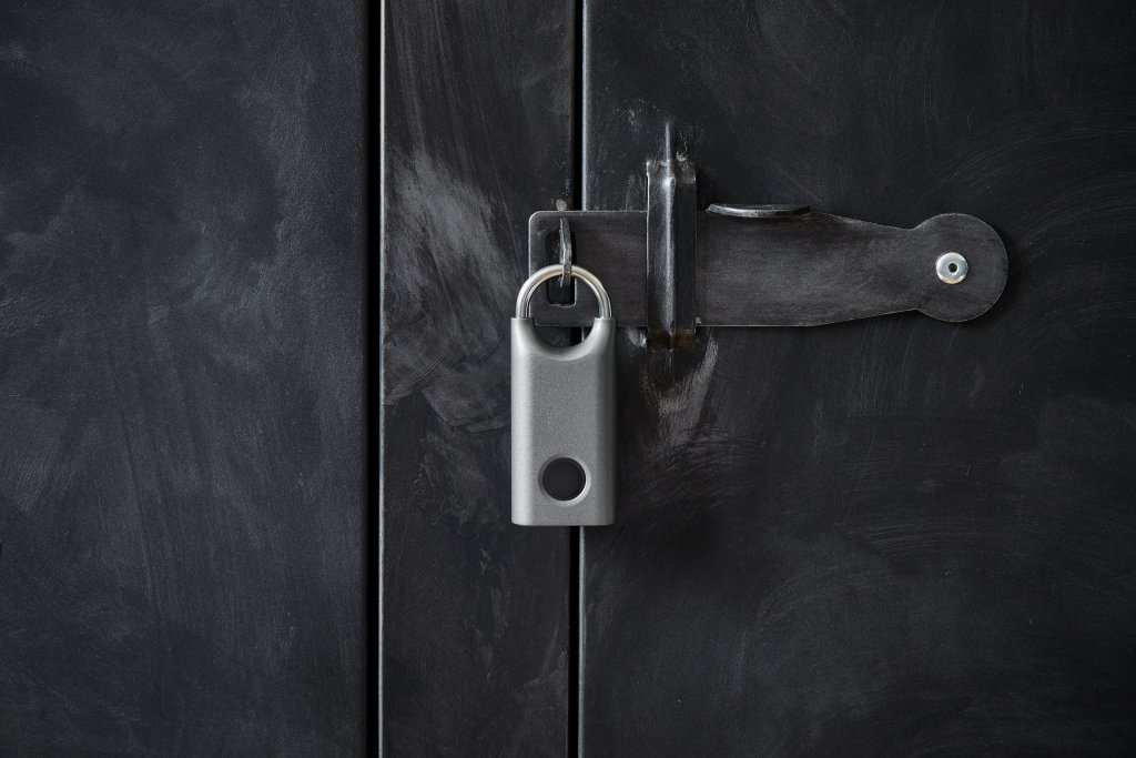 Lexon Design Nomaday Biometric Padlock