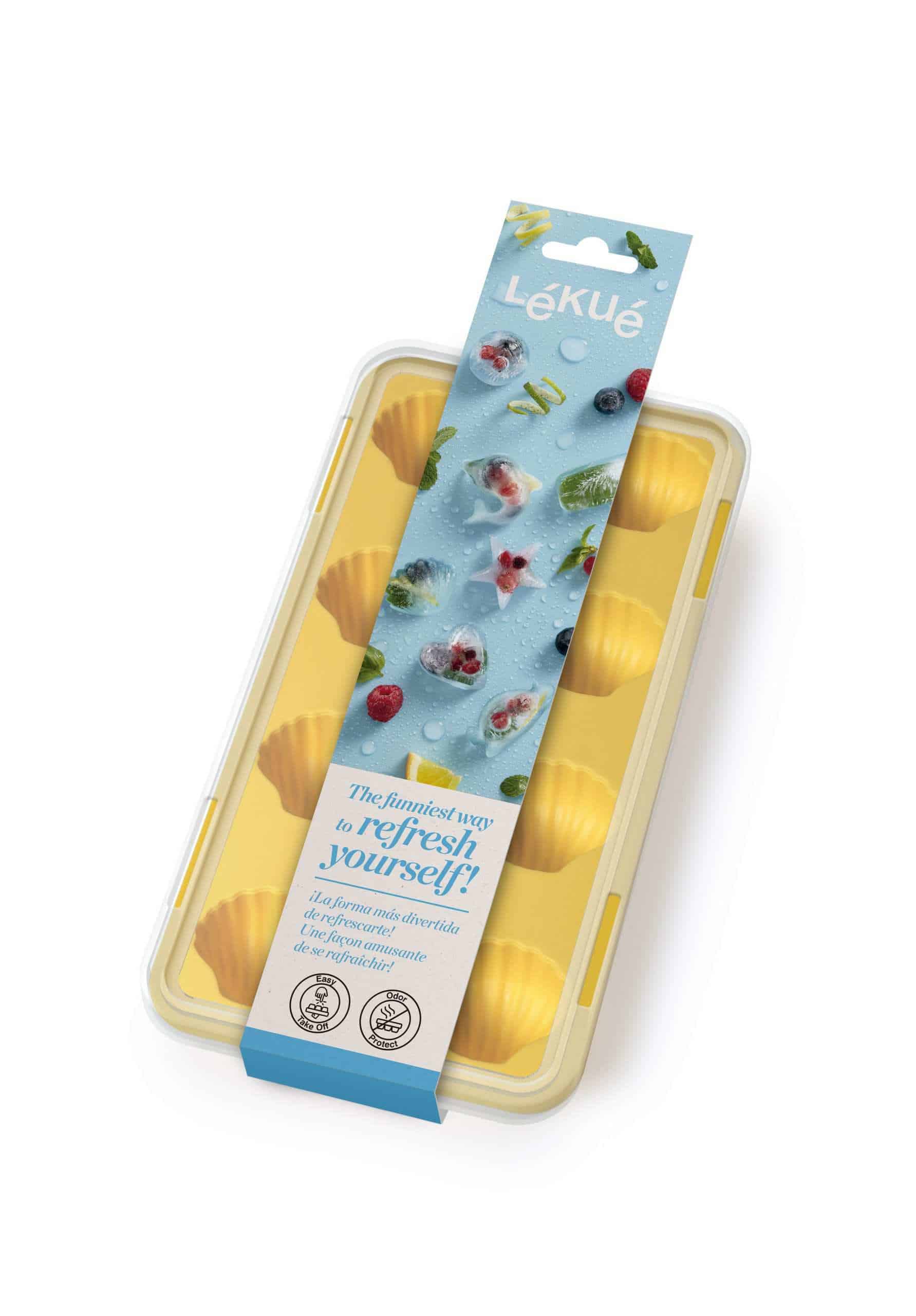 Ice Cube Tray Mould Sea Shell Lekue