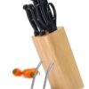 Kitchen Knife Set Wooden Block KitchenCrAft