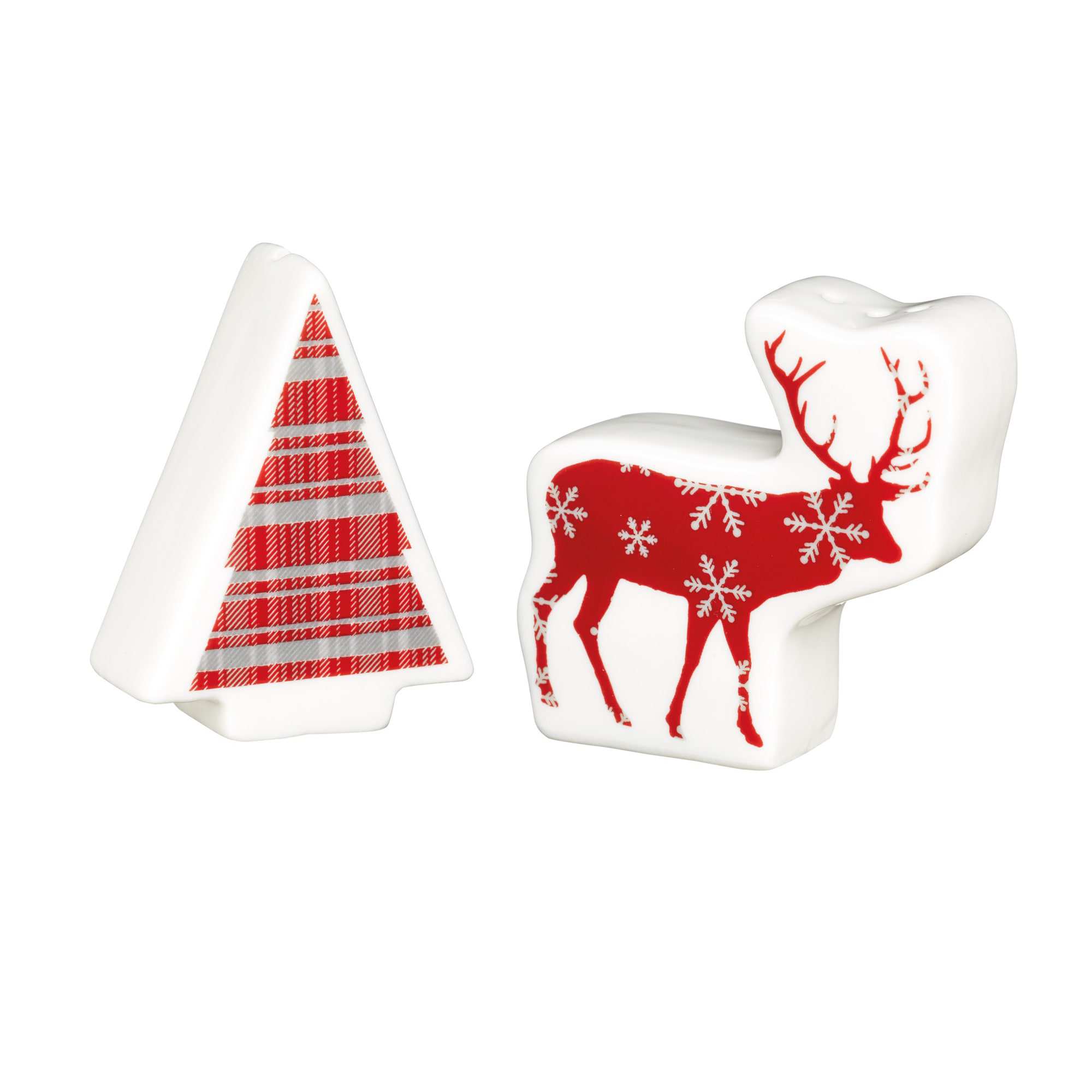 Porcelain Salt Pepper We Love Christmas KitchenCraft