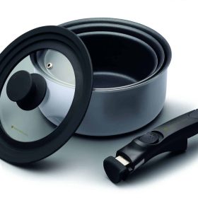Sauce Pans Set Smart Saving Space MasterClass