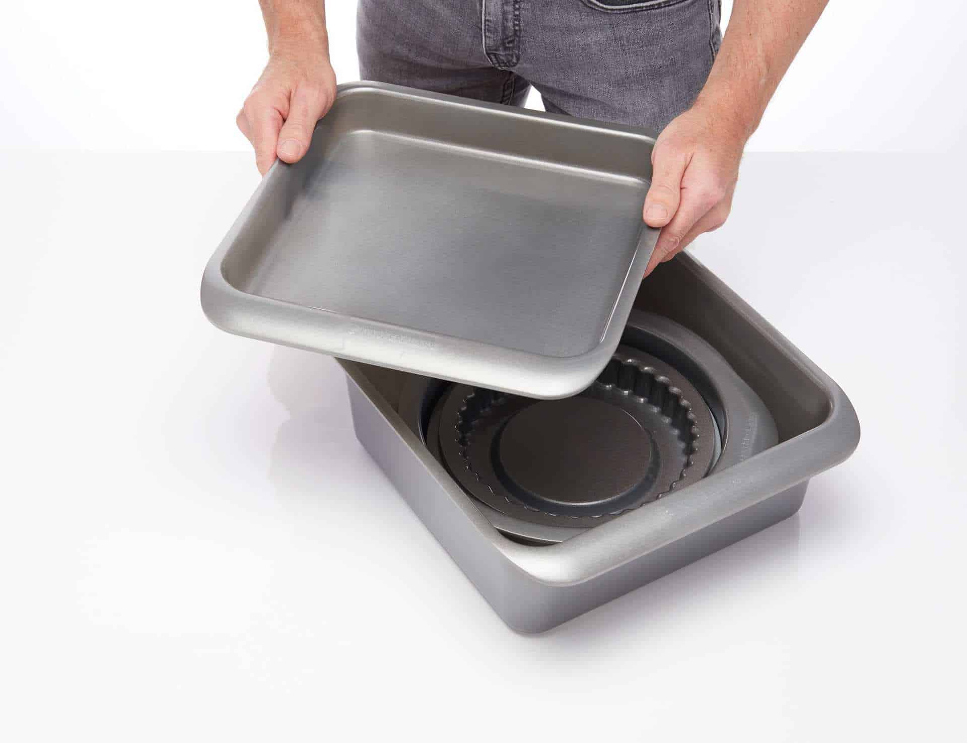 Baking Cake Set Space Saving Stacking MasterClass Smart