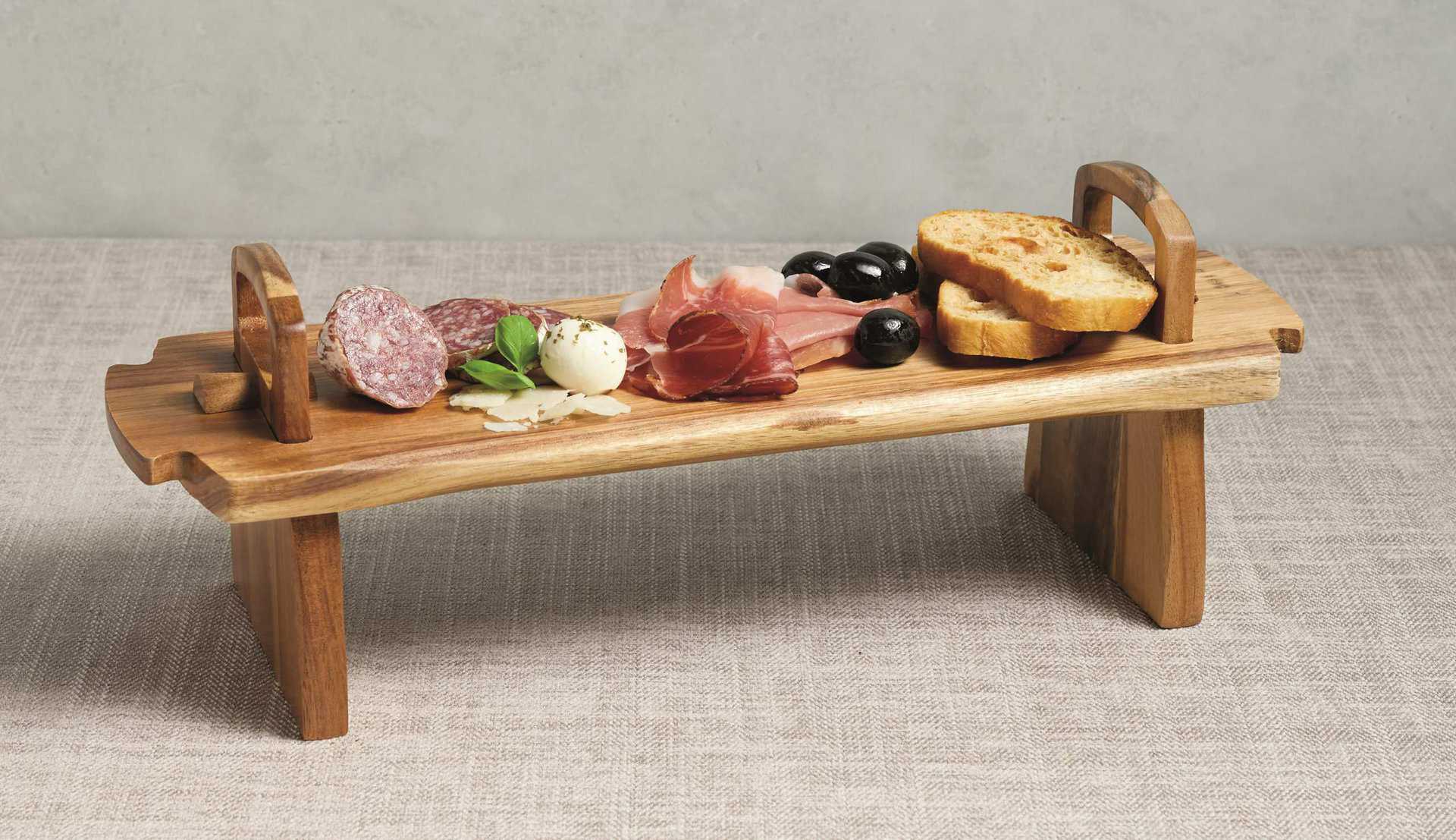 Wood Antipasta Appetizer Platter Serving Artesa