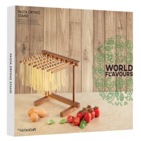 Pasta Drying Stand Rack KitchenCraft Wood