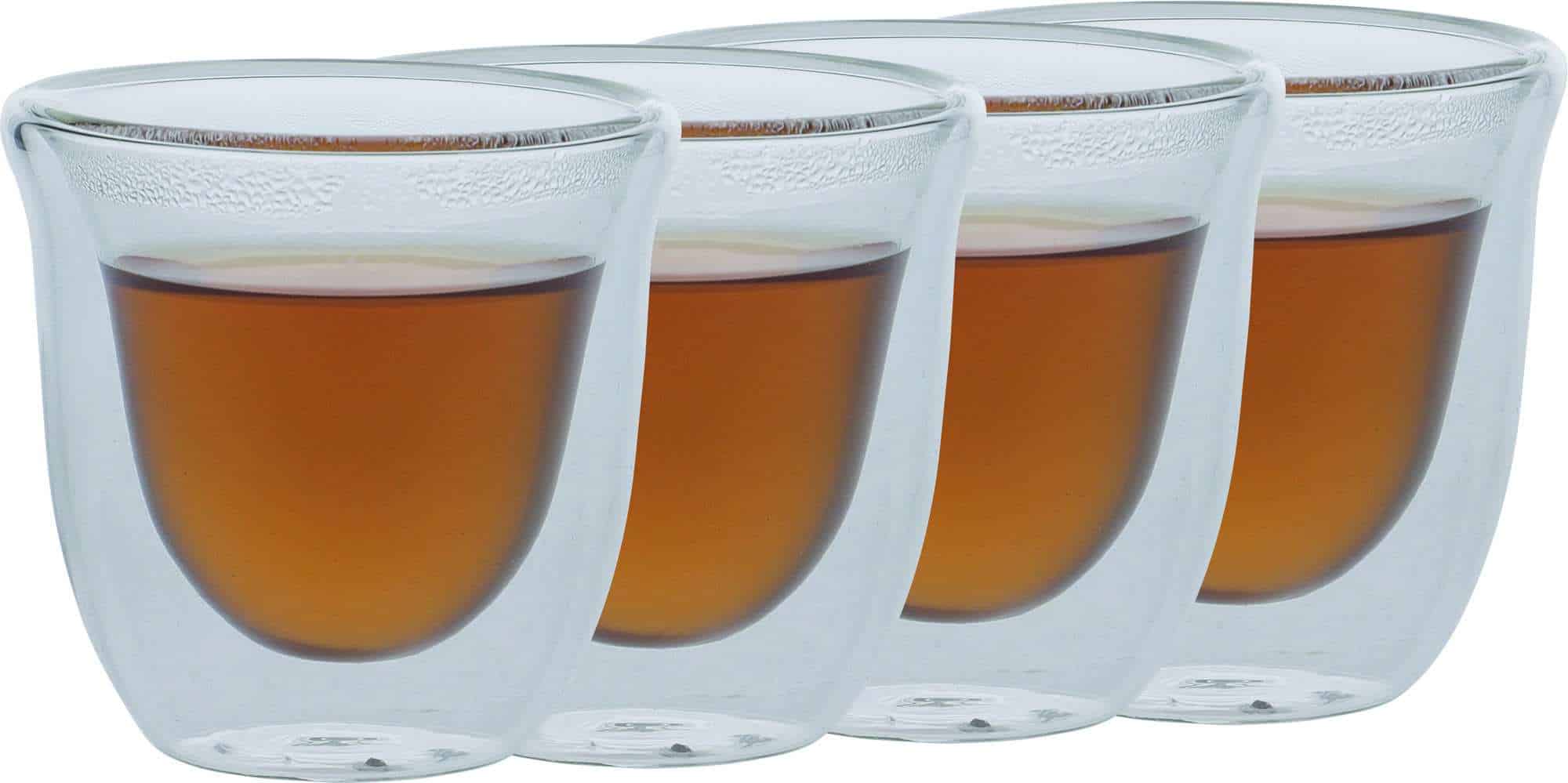 Double Walled Espresso Glasses La Cafetiere