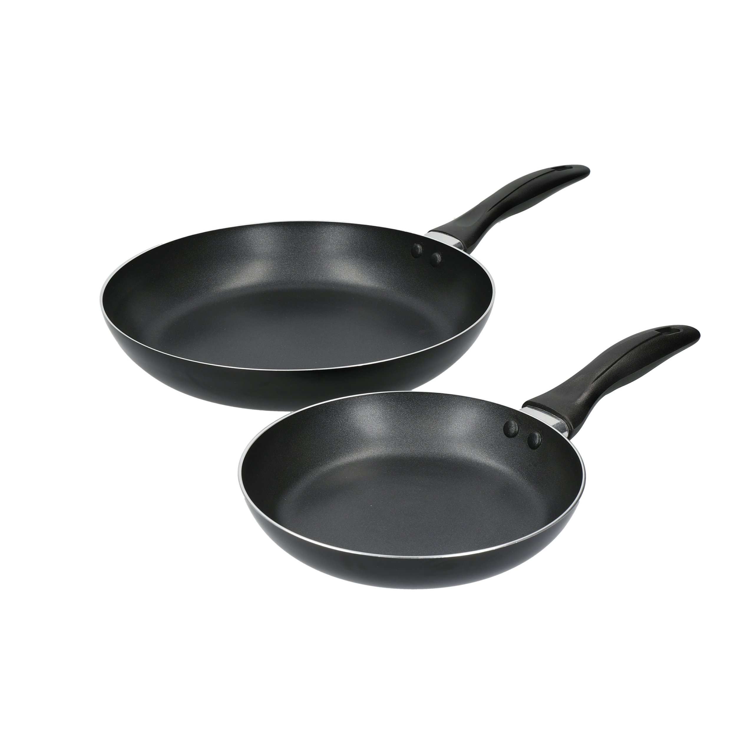 Frying Pan Set Aluminium Induction 20cm 28cm KitchenCraft