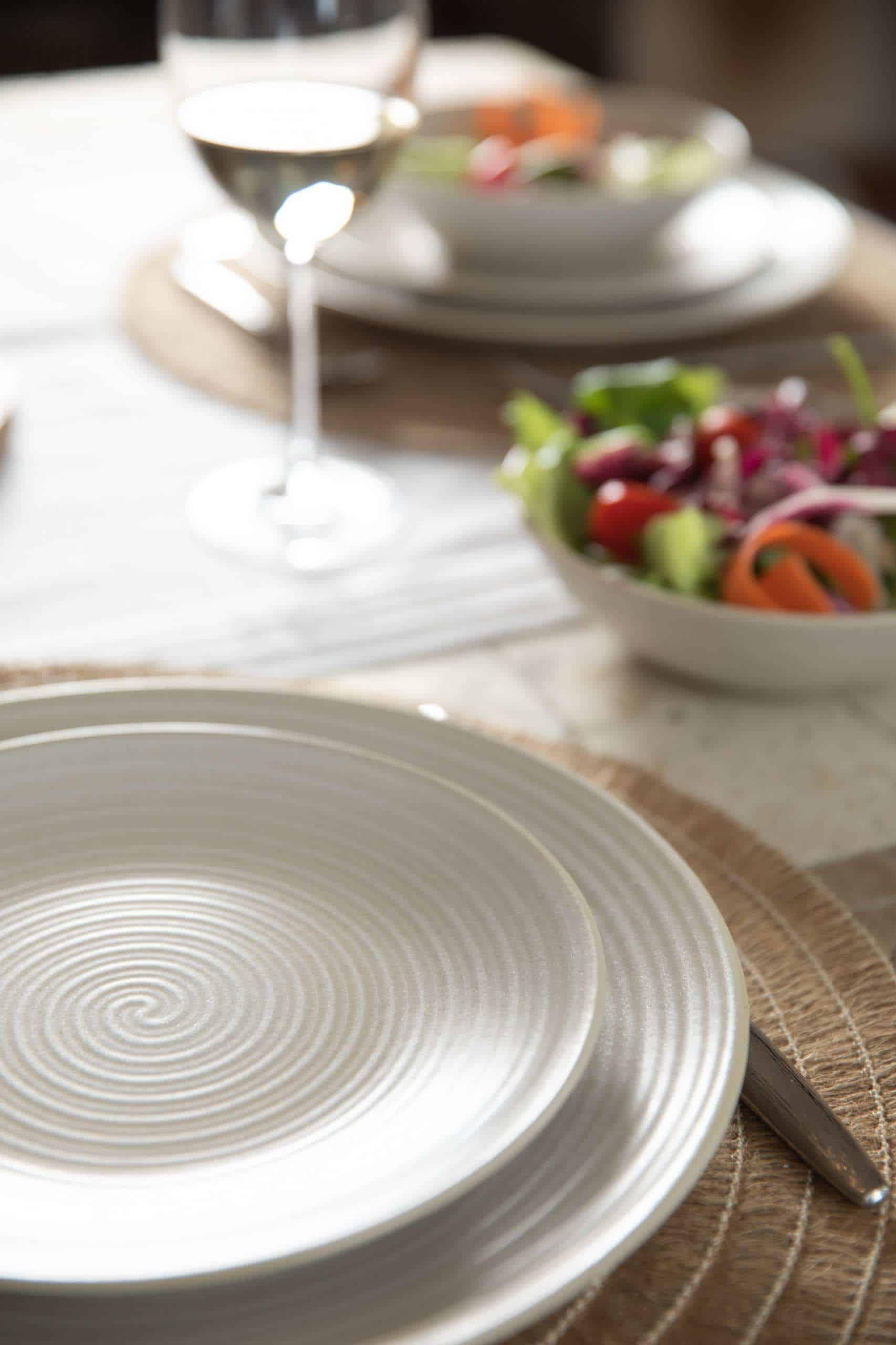Stoneware Off White Dinner Set Tableware Mikasa Set
