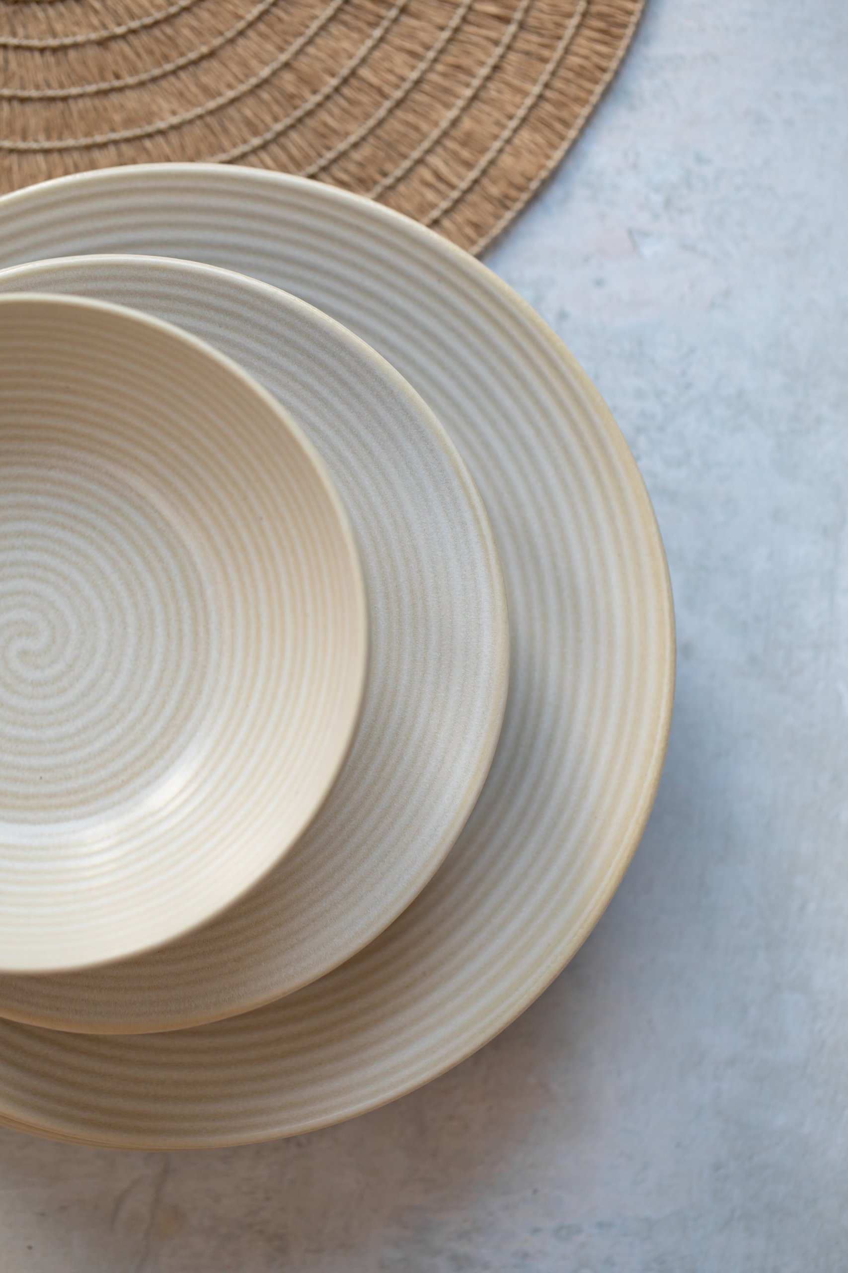 Stoneware Off White Dinner Set Tableware Mikasa Set