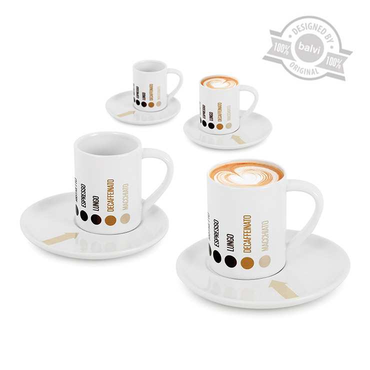 Coffee Espresso Expresso Barista Cups Balvi Gadget