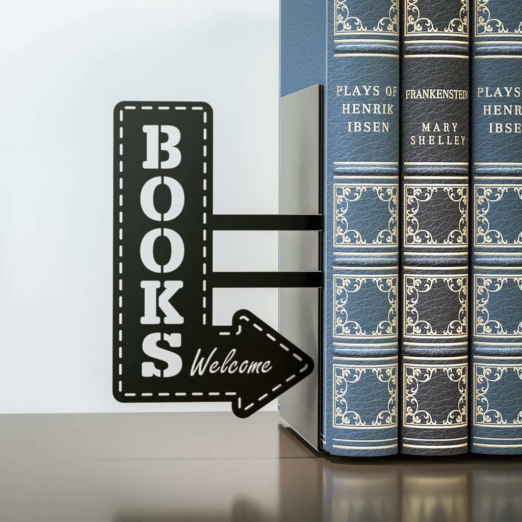 Books Bookshelf Bookend Reading Design Balvi Gift
