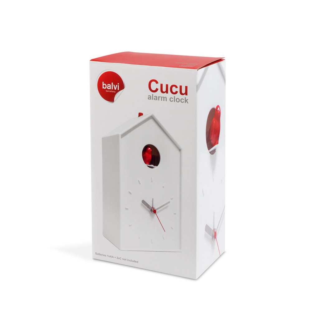 Wand Stand Clock Cocu Bird Alarm Balvi