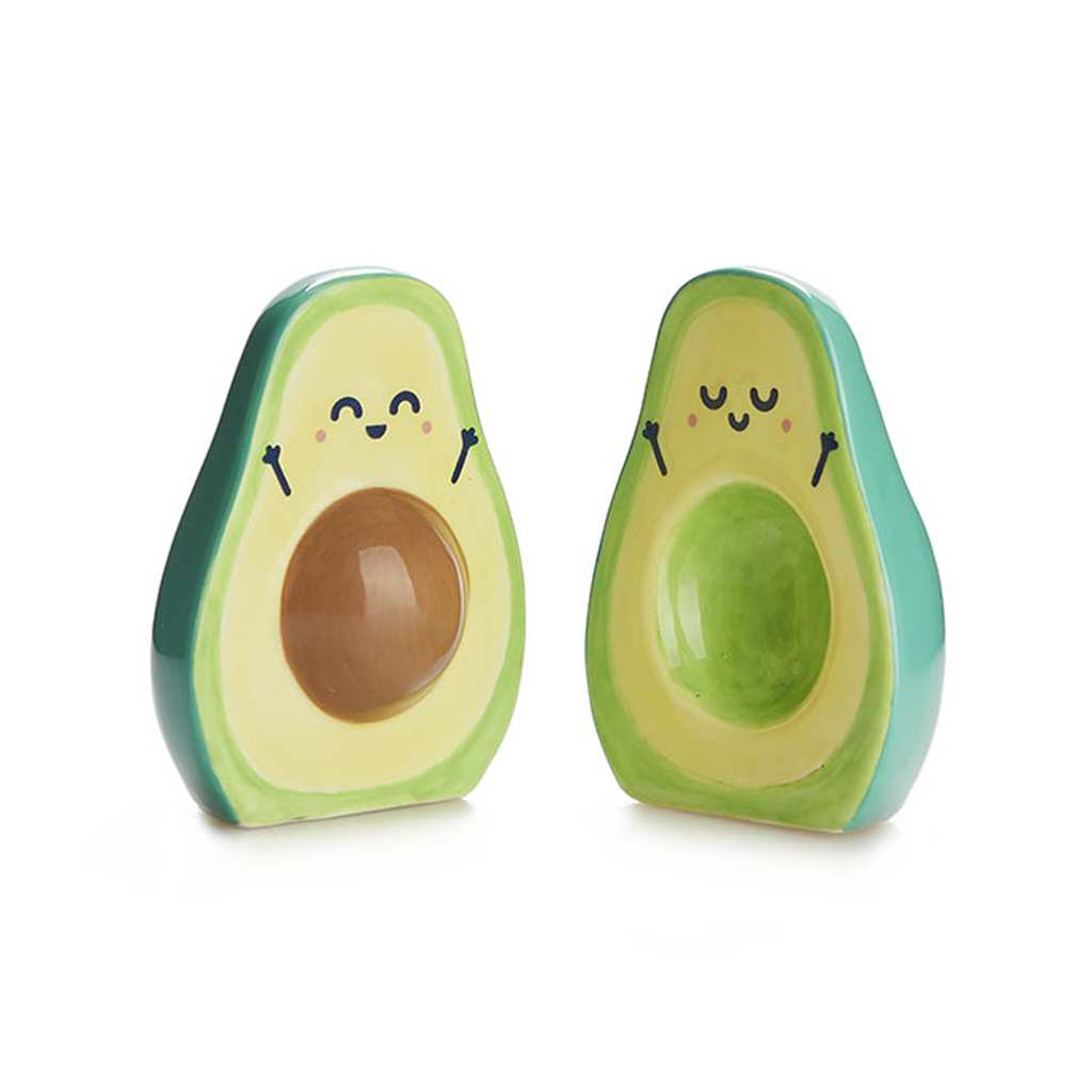 Salt Pepper Set Mr Wonderful Avocado Balvi