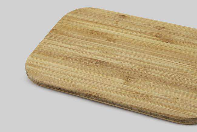 Sandwich Box Lunch Steel Wood Plate Black Blum