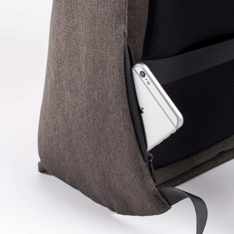 Antitheft Back Pack Simple Lexon Design EVE Black