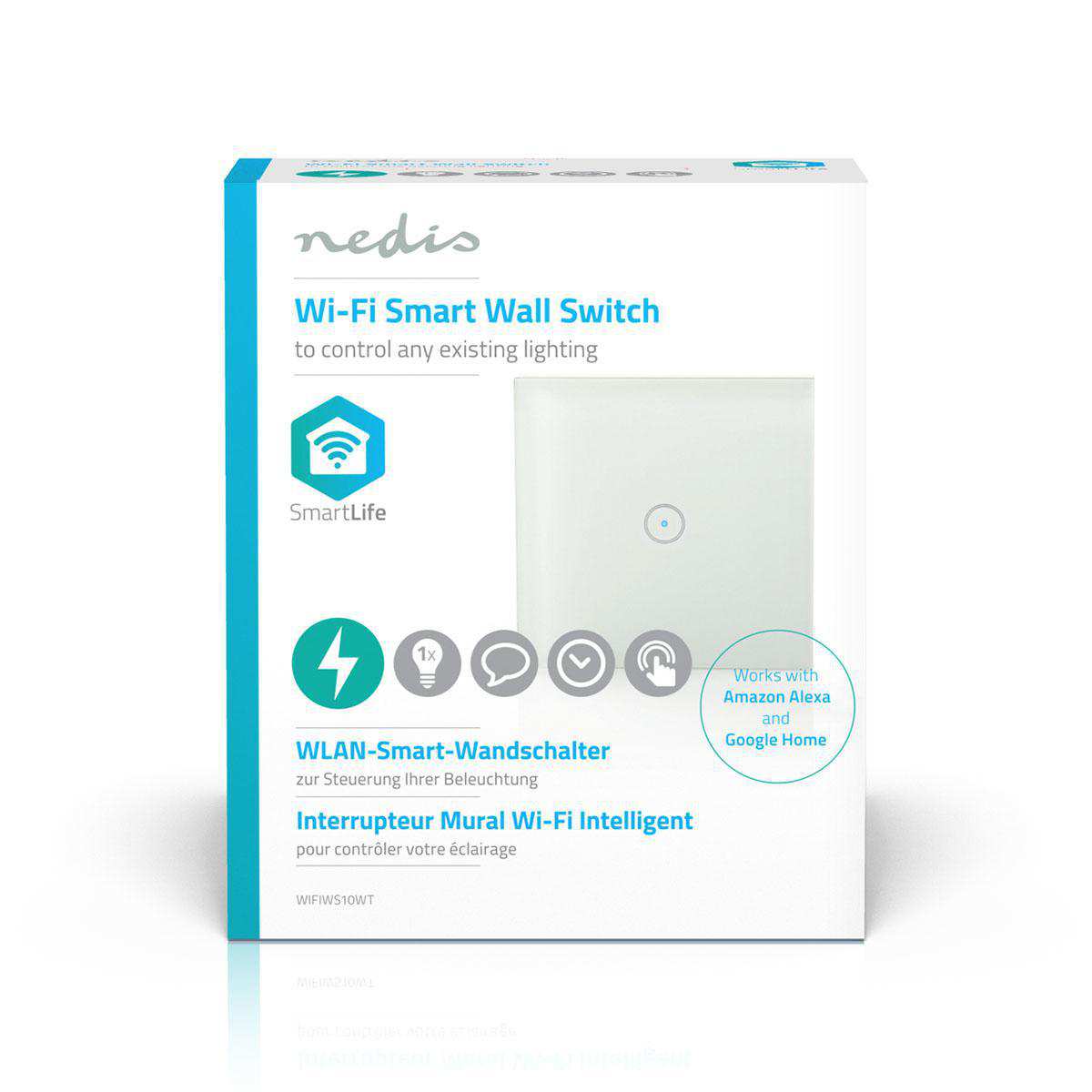Nedis Wi-Fi Smartlife Single Wall Switch - Image 8