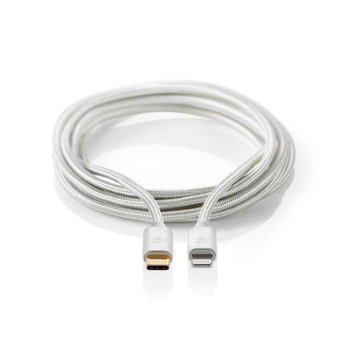 Nedis USB Cable USB Type C Apple Lightning 8pin 2.0m