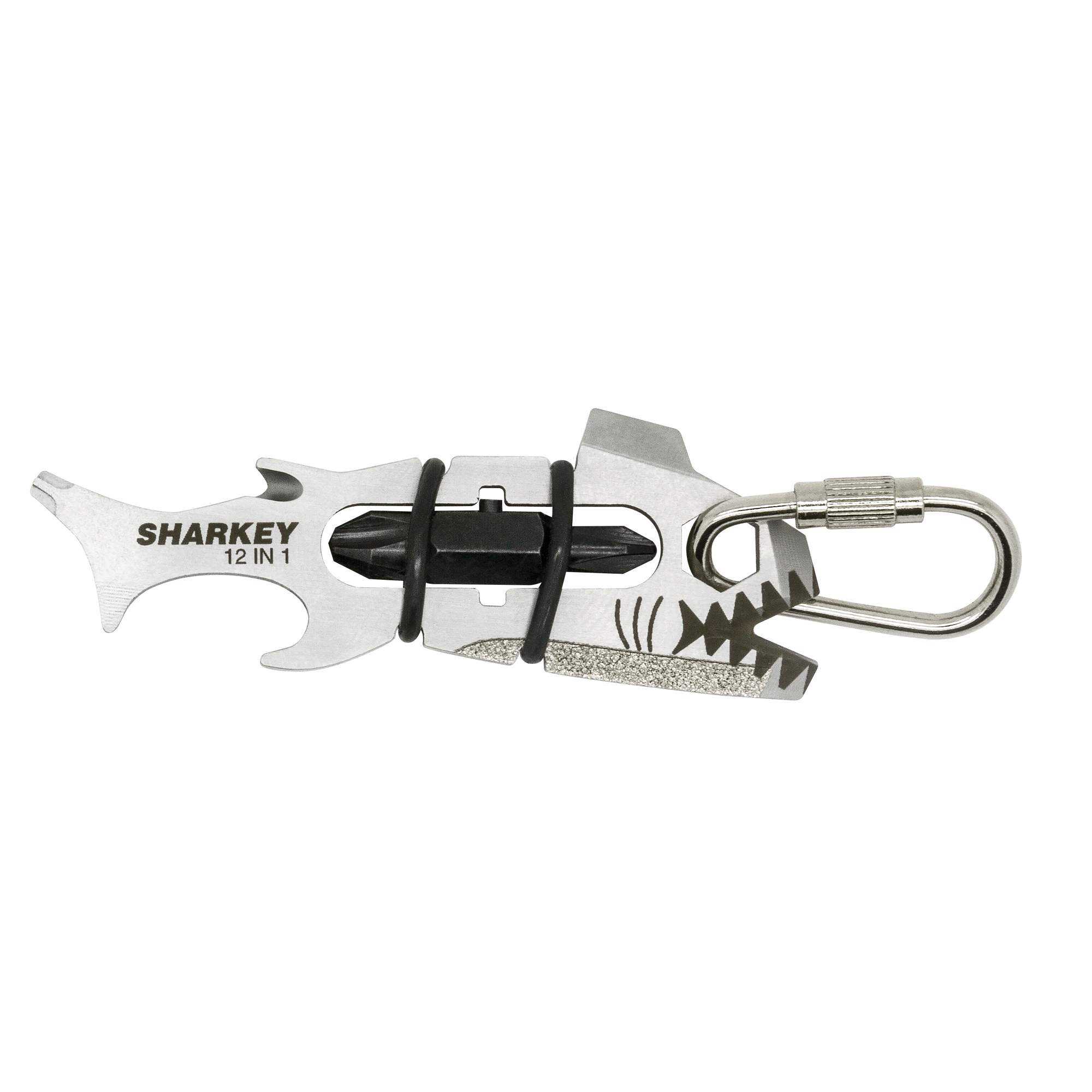 True Utility Sharkey Bite Size Multitool Keyring Packaging