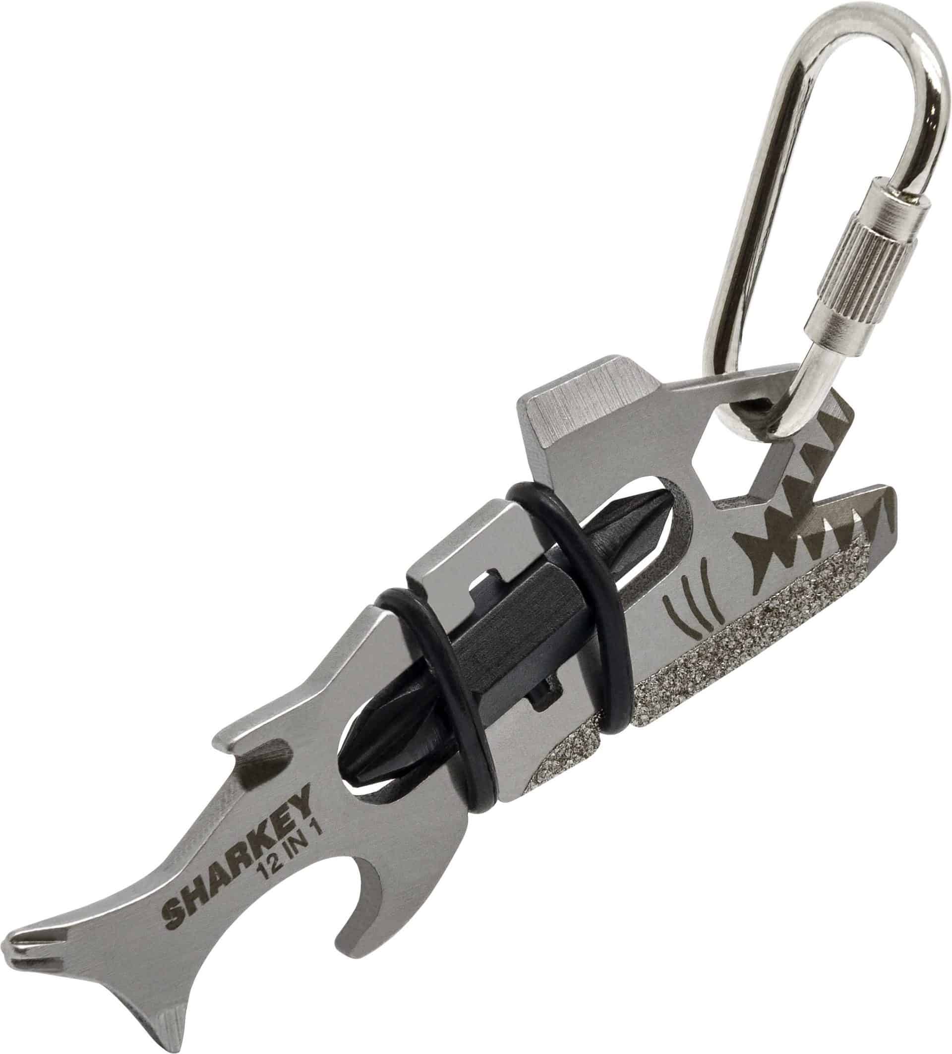 True Utility Sharkey Bite Size Multitool Keyring Packaging
