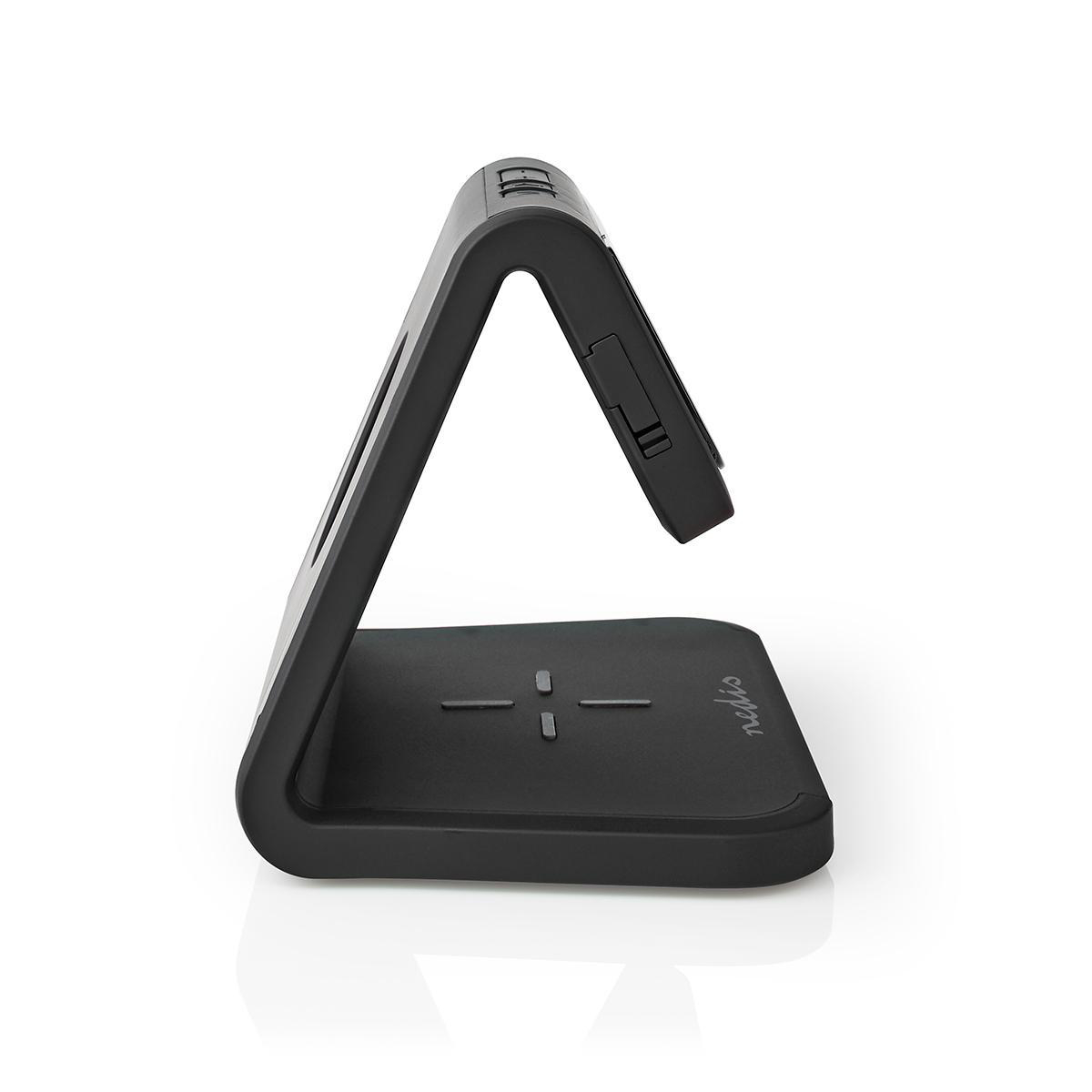 Nedis Alarm Clock with QI Wireless Charging