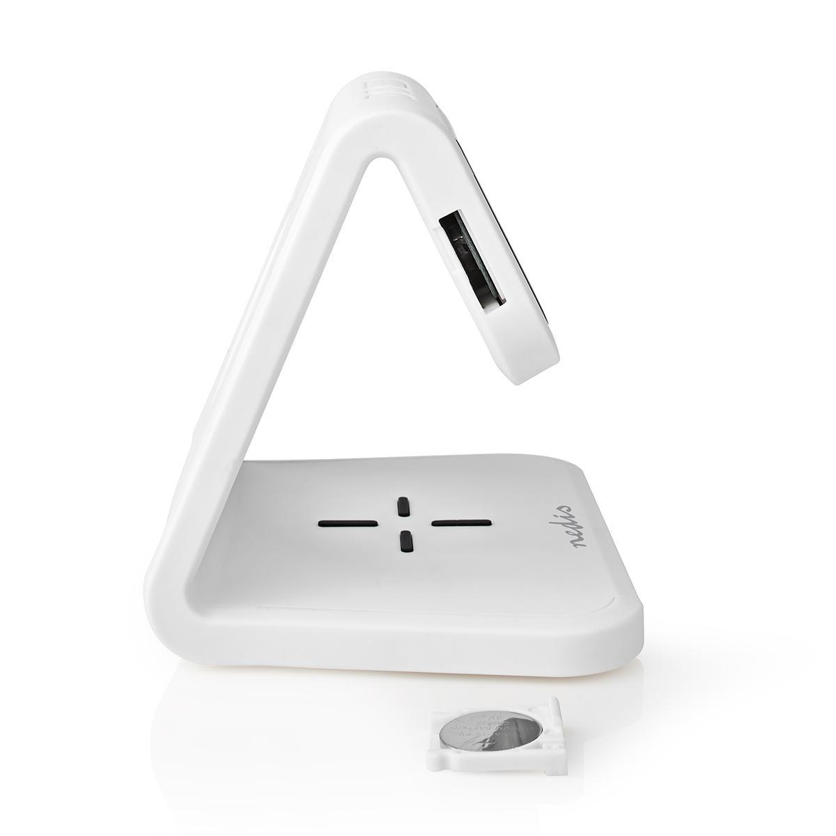 Nedis Alarm Clock with QI Wireless Charging