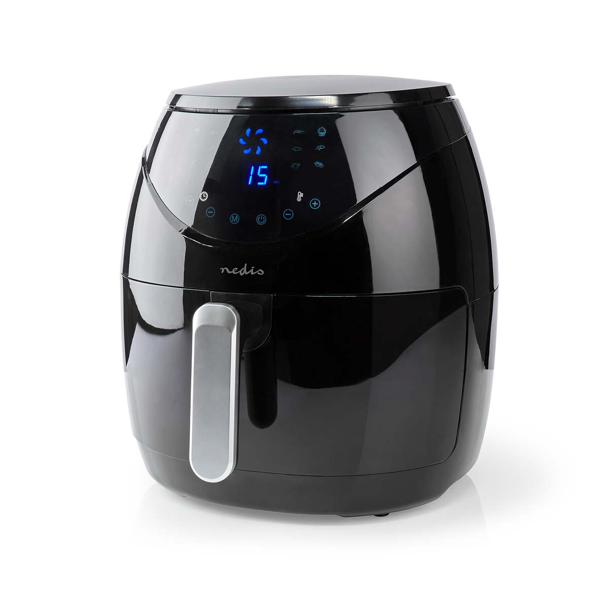Nedis Hot Air Fryer 4.6L – Timer 60min Digital
