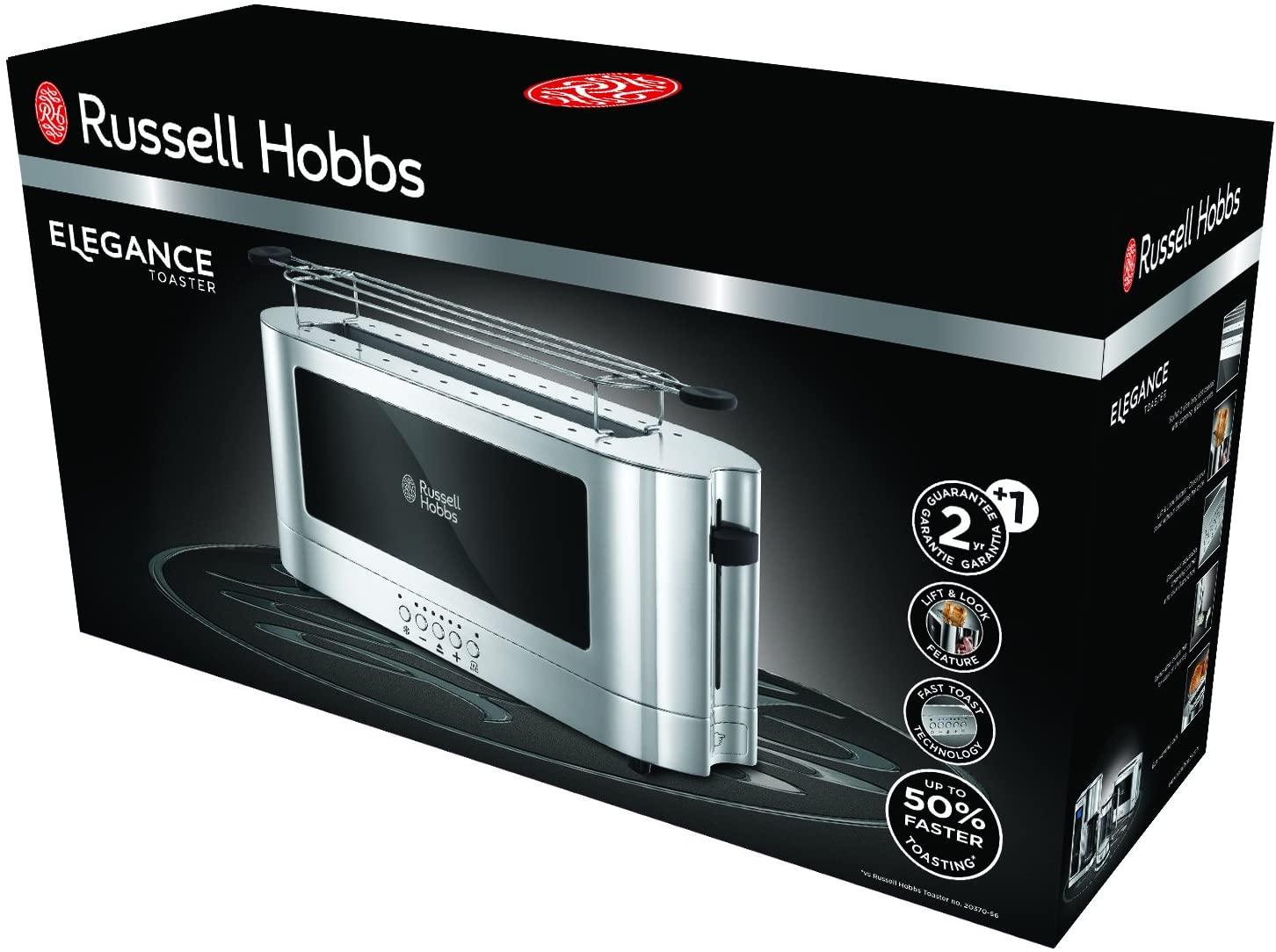 Russell Hobbs Elegance 2 Slice Toaster 23380-56
