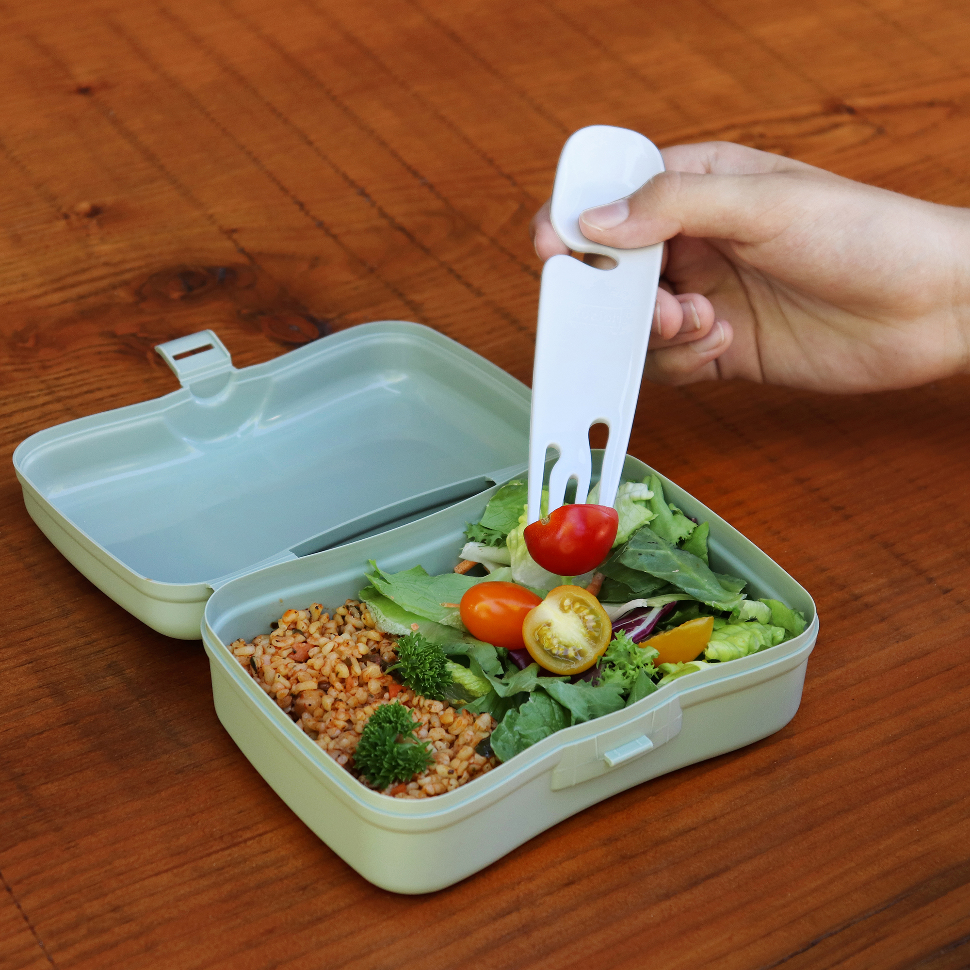 Koziol Basic Lunch Box Organic Green