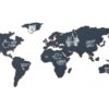 Luckies Chalkboard World Map