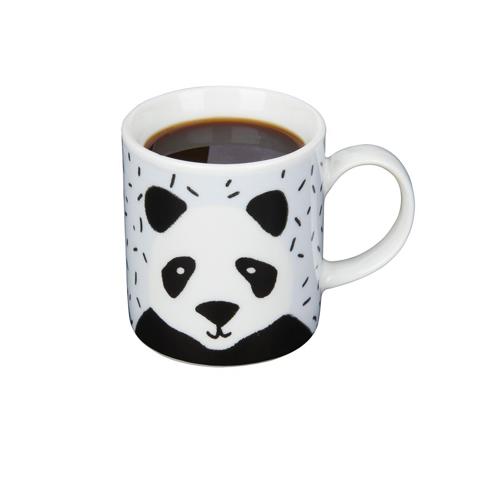KitchenCraft 80ml Porcelain Panda Espresso Cup