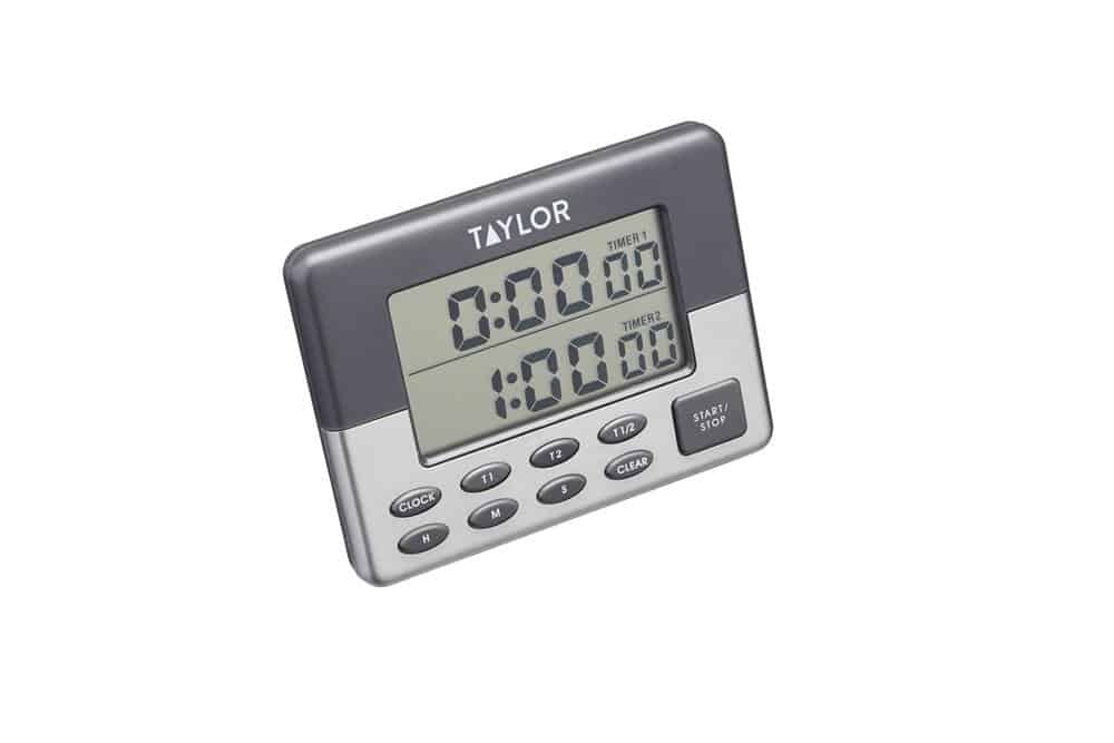 Taylor Pro Stainless Steel Dual Event Digital Timer