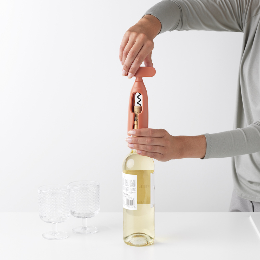 Brabantia Corkscrew Tasty Plus Terracotta Pink