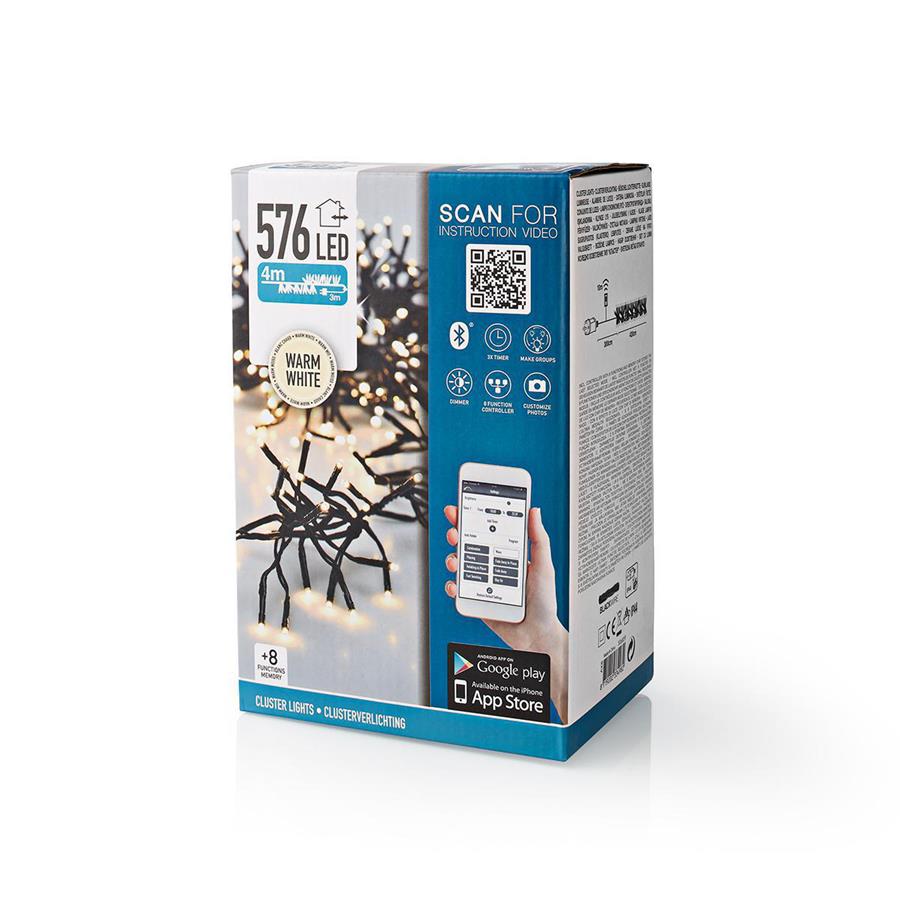 Nedis Christmas Lights CLUSTERLIGHTS 576LED App control