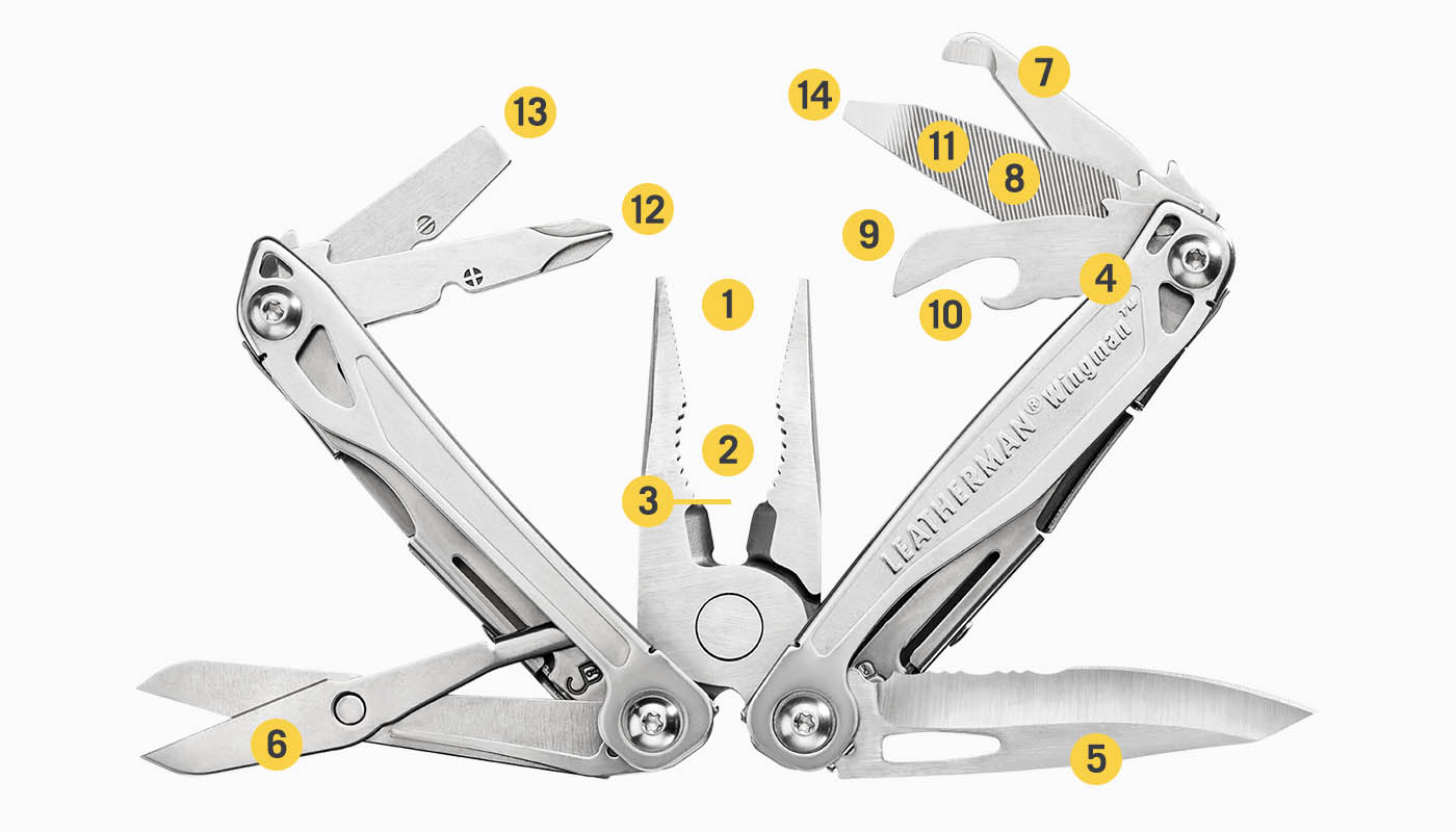 Leatherman Wingman Multitool Silver
