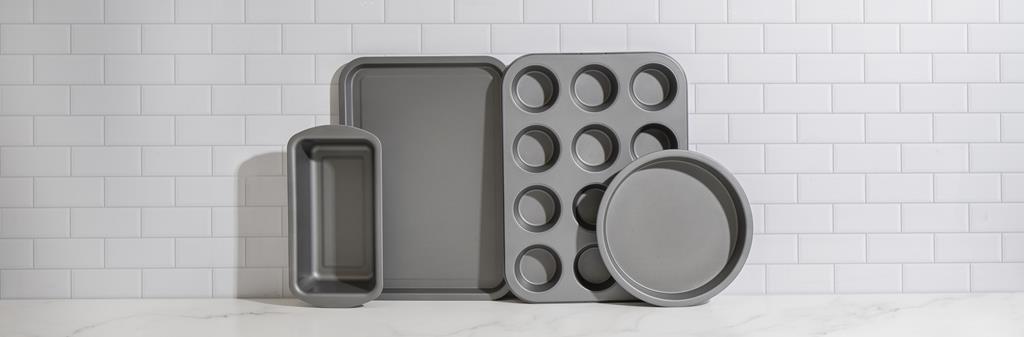 KitchenCraft 4-Piece Carbon Steel Non-Stick Bakeware Set